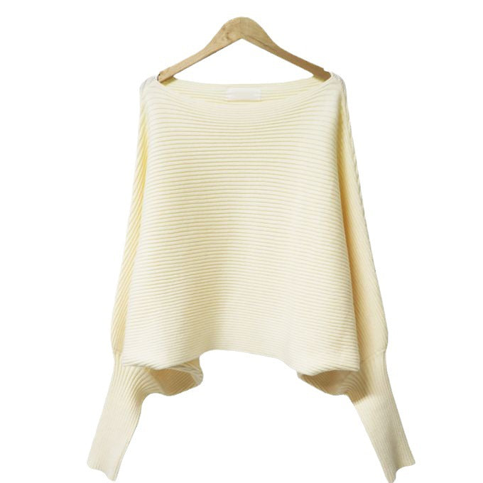 O Neck Long Sleeve Solid Woman Sweaters