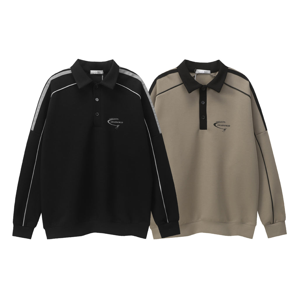 Collar hoodie men